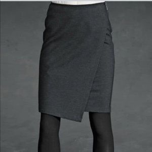#998 Faux Wrap Skirt